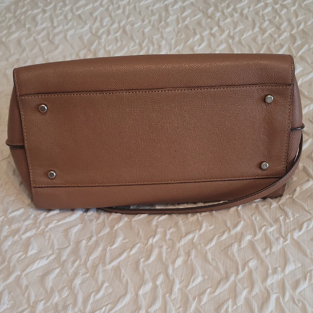 Coach Brown Leather Handbag - Picture 10 of 12